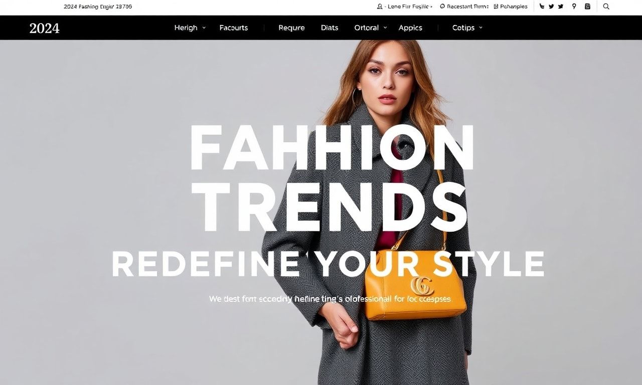 2024'teki Moda Trendleri: Stilinizi Yeniden Tanımla