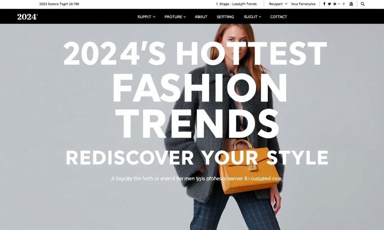 2024 Yılının En Trend Giysiler: Stilinizi Yeniden Tanıtın