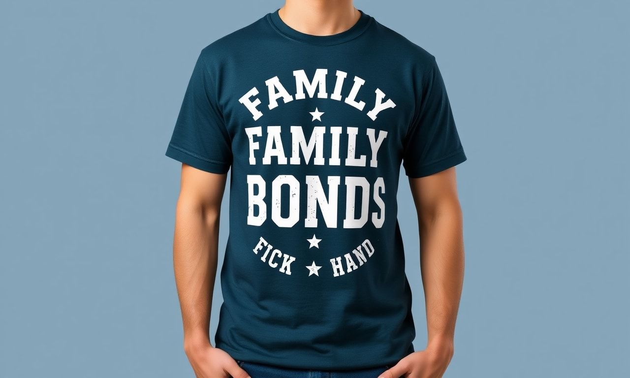 Aile Birikimleri İçin Özel Tişört Tasarlama: Stilde Aile Birliği