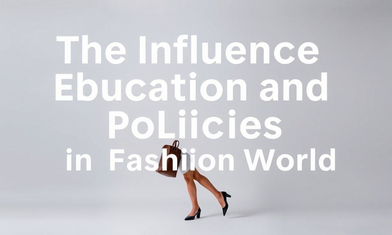 Moda Dünyasında Eğitim ve Politikaların Etkisi