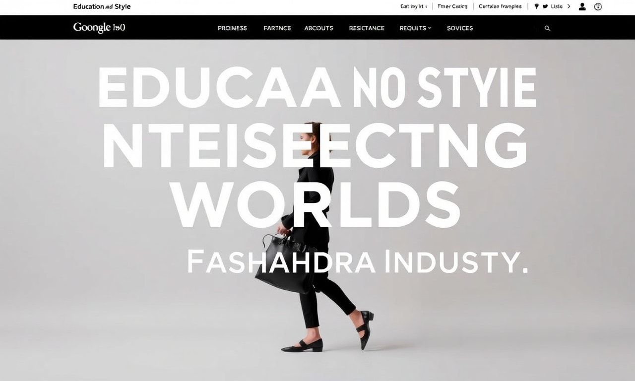 Moda Dünyasında Eğitim ve Stil: Birbirini Kesişen Dünyalar