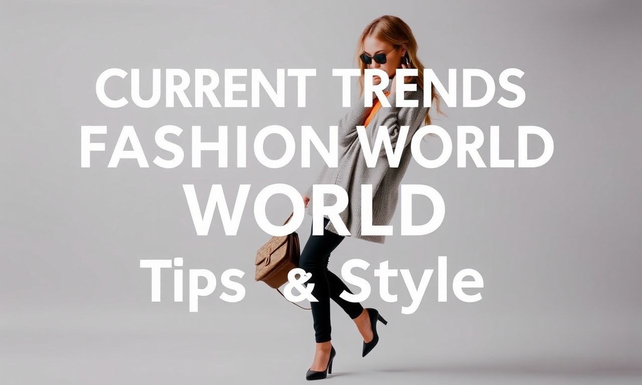 Moda Dünyasında Güncel Trendler ve Stille İlgili İpucları