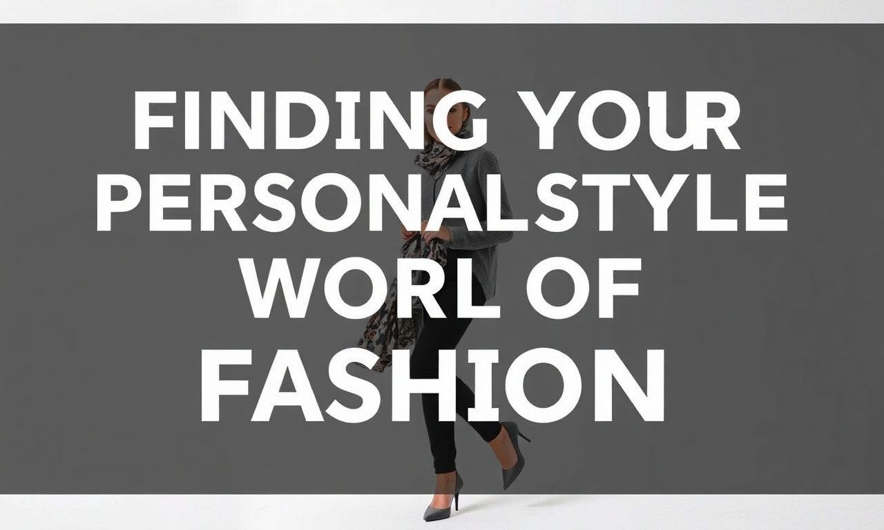 Moda Dünyasında Kişisel Stili Bulmak: İpucuları ve Trendler
