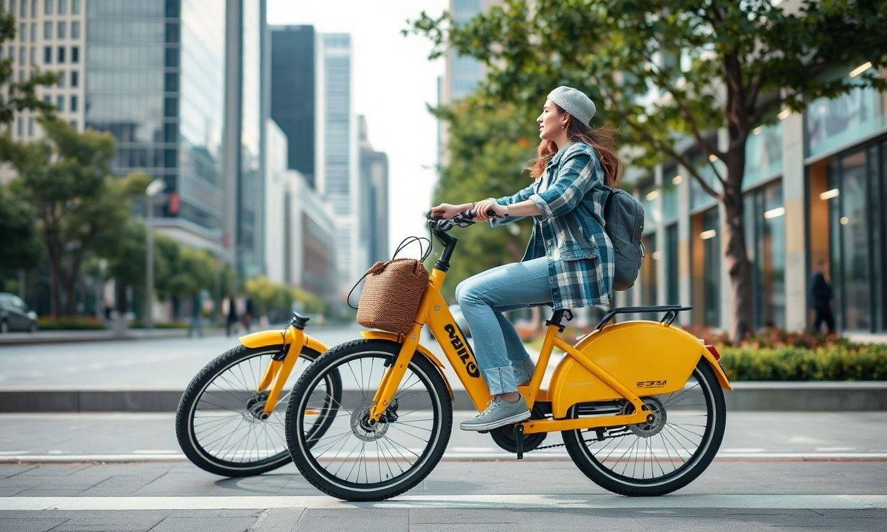 Moda Dünyasında Sürüşme Stili: Elektrikli Bisikletler ile Şık ve Konforlu Seyahatler