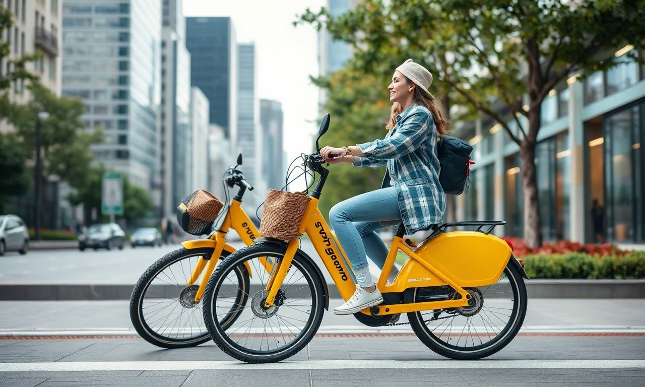 Moda Dünyasında Sürüşme Stili: Elektrikli Bisikletler ile Şık ve Konforlu Seyahatler