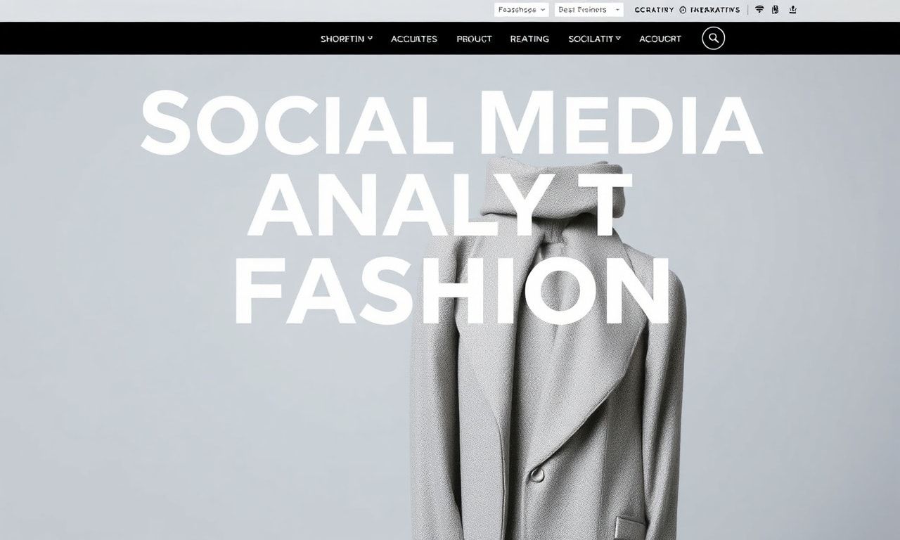 Moda Dünyasında Sosyal Medya ve Analitik Çözümler
