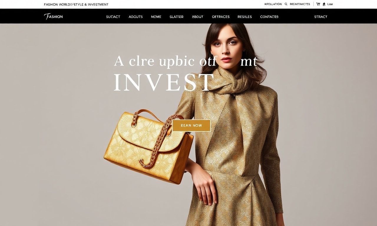 Moda Dünyasında Stil ve Yatırım: Altın ve Moda Birleşimi