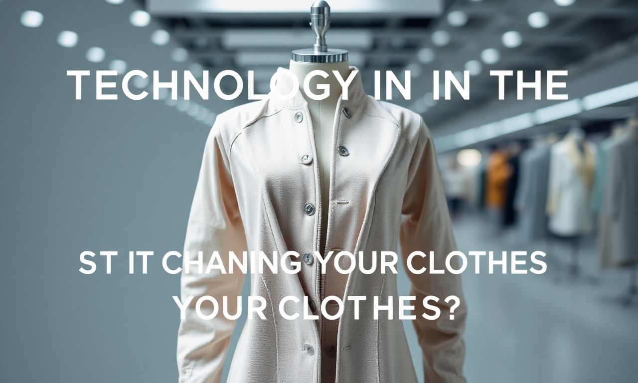 Moda Dünyasında Teknoloji: Kıyafetlerimizi Nasıl Değiştiriyor?