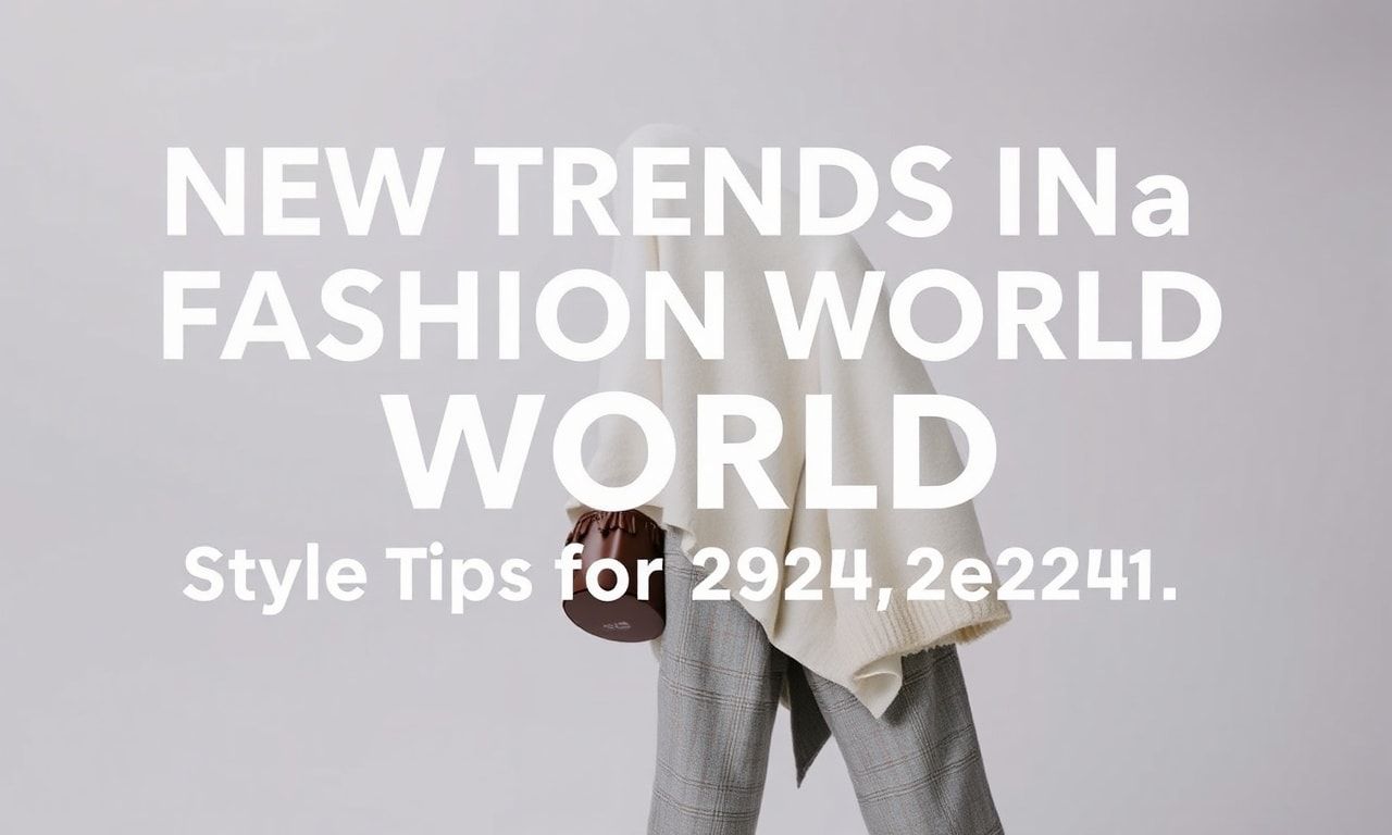 Moda Dünyasında Yeni Trendler: 2024 Sezonu için Stil İpuçları